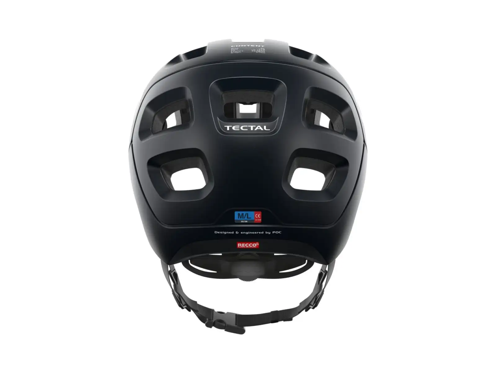 POC Tectal kask Uranium Black Matt
