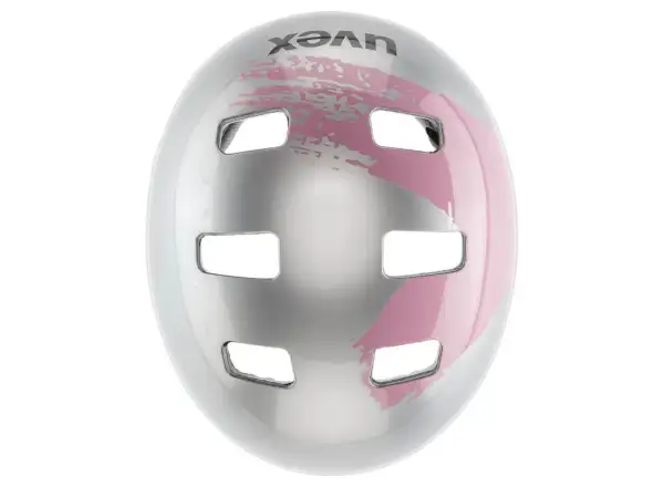 Uvex Kid 3 kask Silver/Rosé