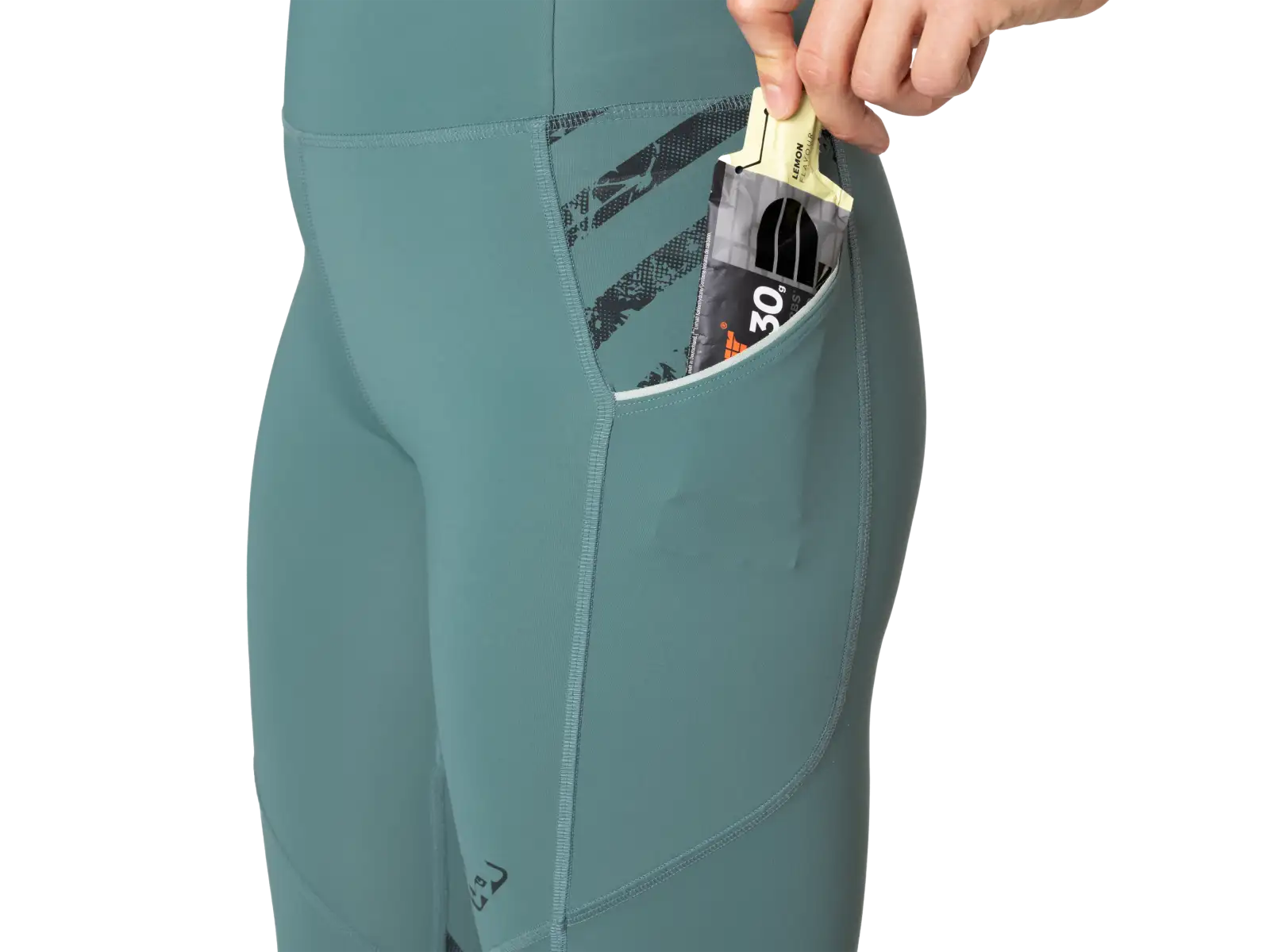 Dynafit Trail 7/8 damskie legginsy do biegania Atlantic