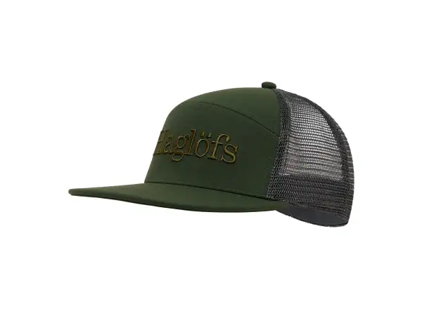Haglöfs czapka z daszkiem Trucker Seaweed Green/Magnetite