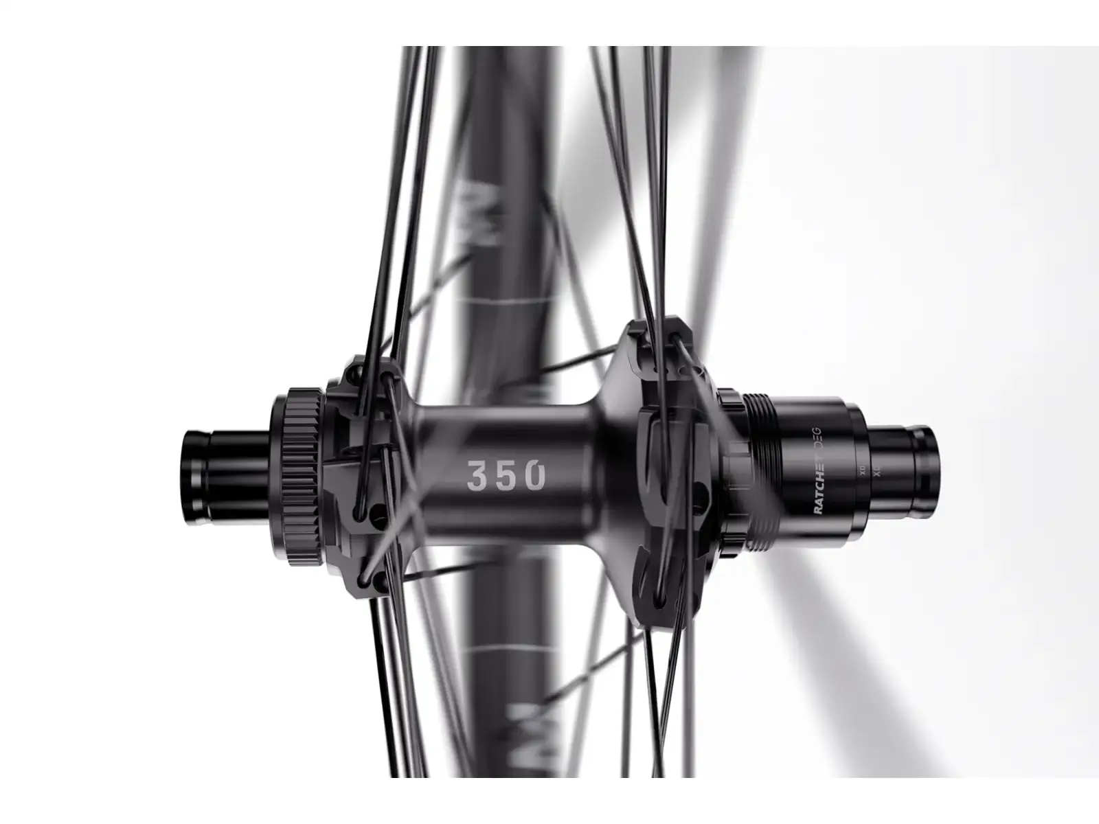 DT Swiss XM 1700 Spline 30 DB Black Center Lock 12/148 tylne koło - Niezapakowane