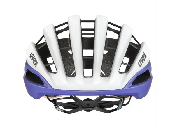 Uvex Surge Aero MIPS kask rowerowy szosowy White/Lila Apricot Matt