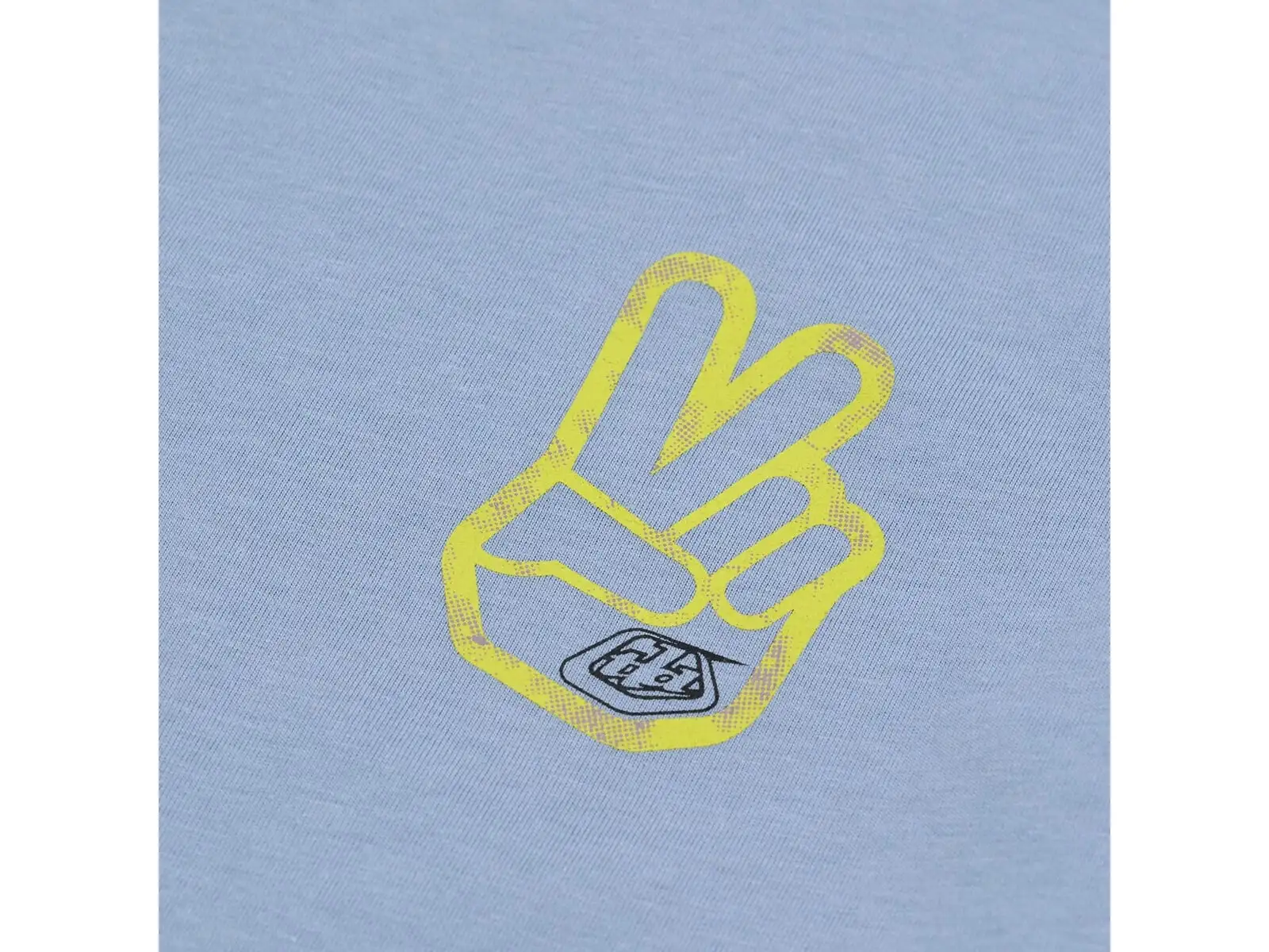 Troy Lee Designs Peace Out dziecięca koszulka krótki rękaw Smoke Blue