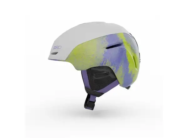 Giro Neo Jr. kask narciarski Mat White/Flo Green