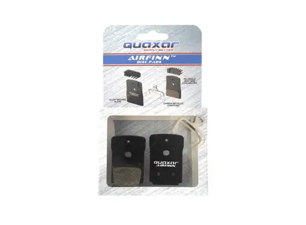 Quaxar Airfinn Shimano XTR, XT 8000, SLX, DEORE klocki hamulcowe karbonowe