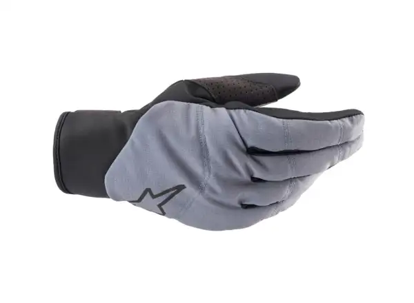 Alpinestars Denali 2 męskie rękawiczki Grisaille Black/Coral Fluo