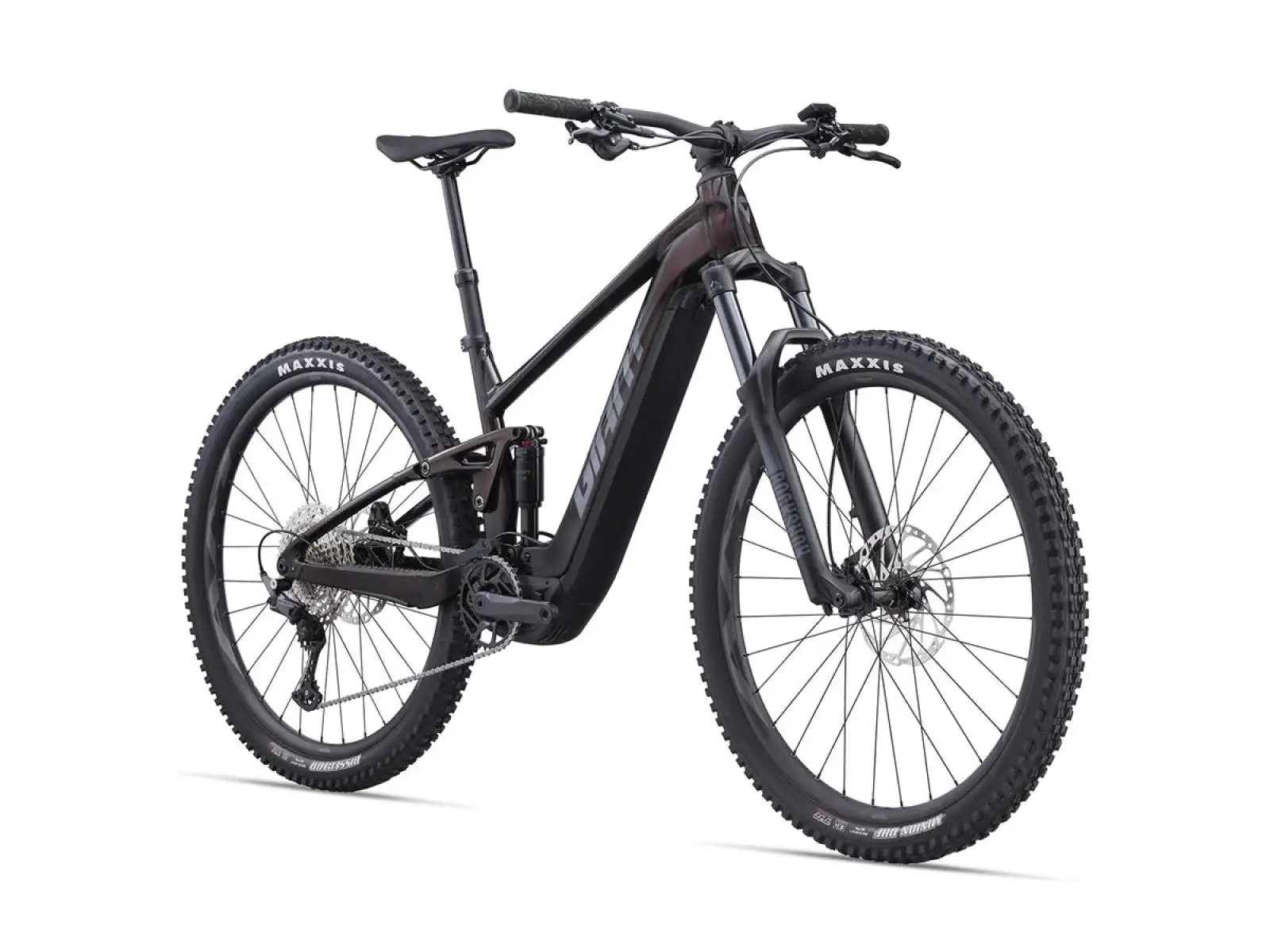 Giant Stance E+ 1 Pro pełne zawieszenie rower elektryczny cordovan