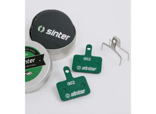 Sinter Shimano B Type klocki hamulcowe polimer zielona