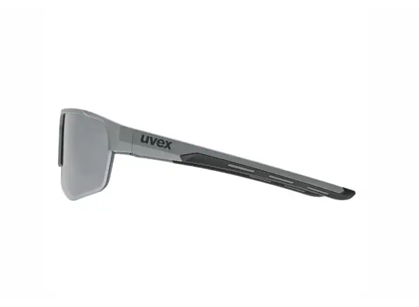 Uvex Axos Zestaw okulary Grey Matt/Mirror Silver
