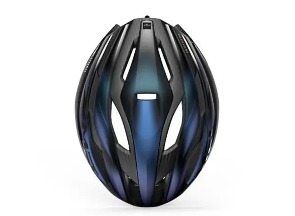 MET Trenta 3K Carbon MIPS kask Blue Iridescent/Matt