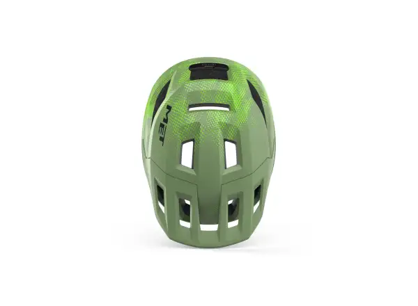 MET Shelter Youth dziecięcy kask Green Lime