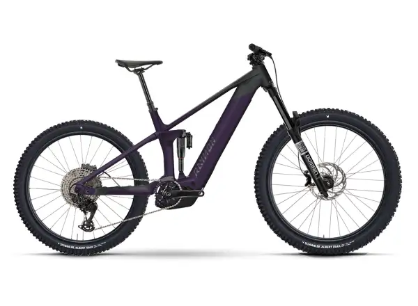 Raymon Vamok Pro smoke lavender/black pełne zawieszenie rower elektryczny