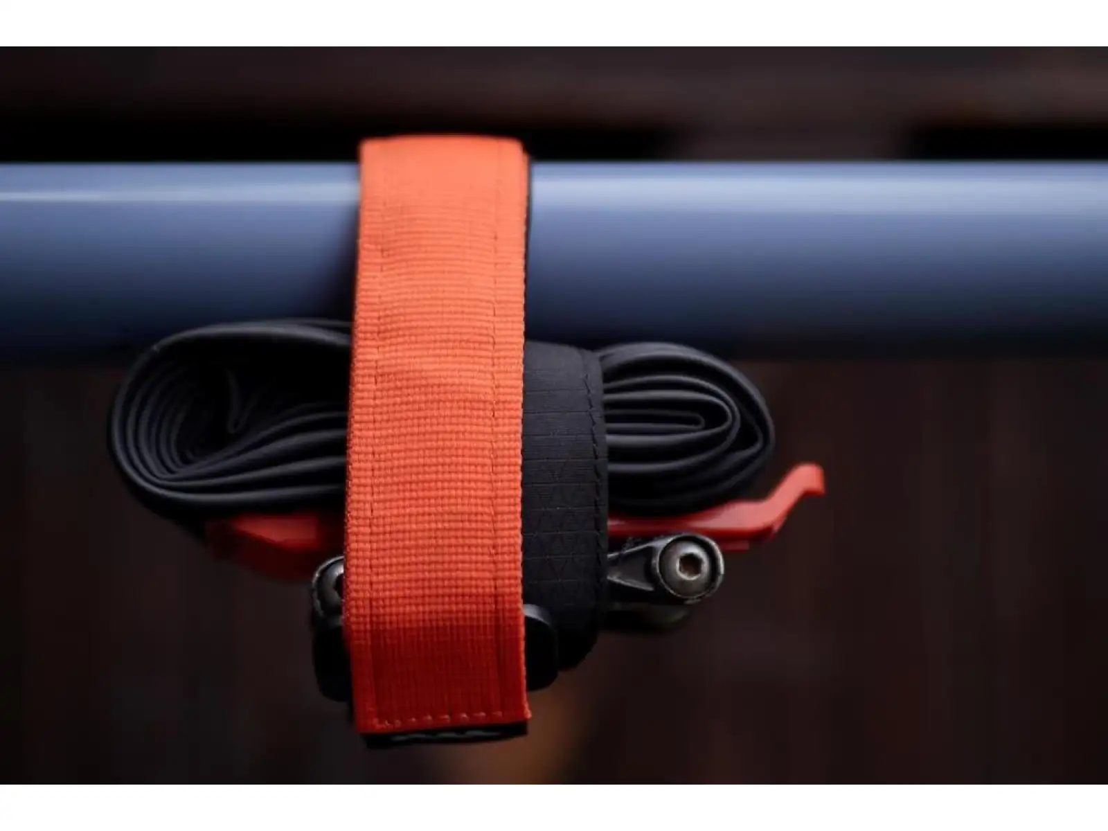 All Mountain Style Velcro Strap taśma na rzep Red