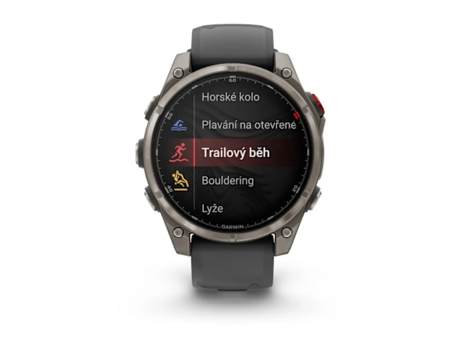 Garmin fenix 8 Pro 47 mm AMOLED Sapphire inteligentny zegarek Titanium Graphite/Black
