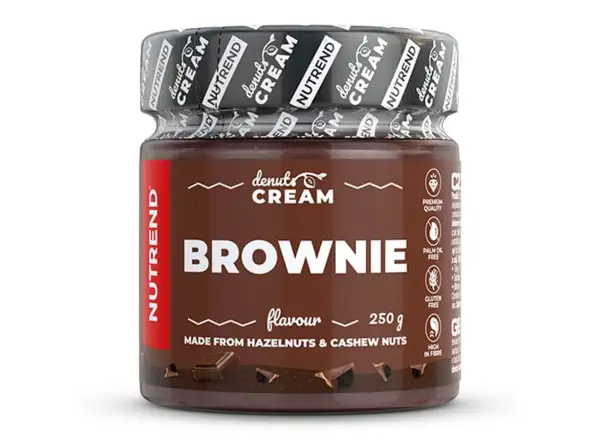 Nutrend Denuts Cream łagodny orzechowy krem 250 g brownie