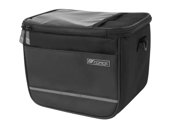 Force Cube torba na kierownicę 4 l czarna
