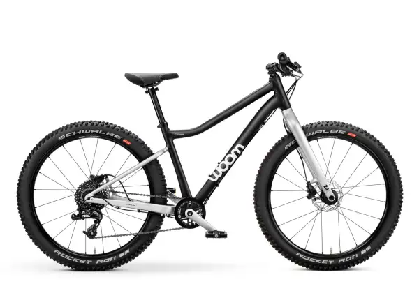 Woom 5 OFF Black 24 rower dziecięcy