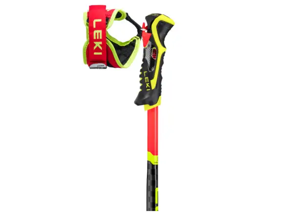 Leki WCR TBS SL 3D narciarskie kije Bright Red/Black/Neonyellow