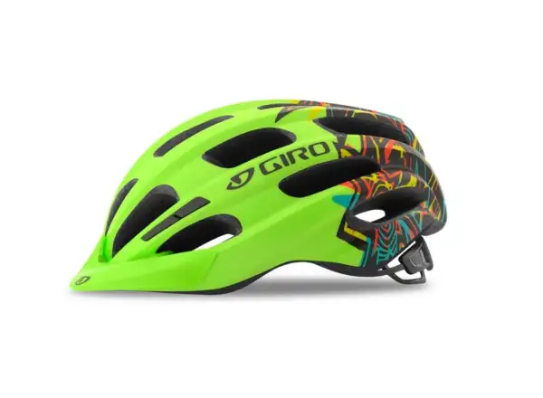 Giro Hale kask dziecięcy mat lime rozm. Uni (50-57cm)