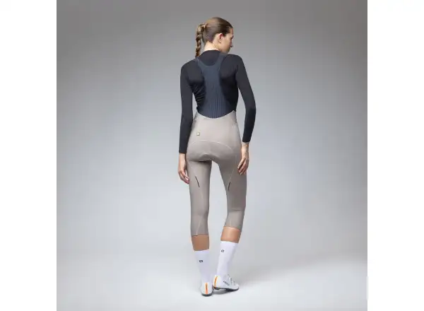 Alé Pragma Winter damskie zimowe spodnie rowerowe 3/4 Rope Grey