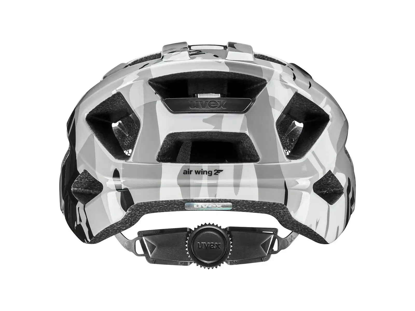 Uvex Air Wing 2 dziecięcy kask Warm Grey/Black