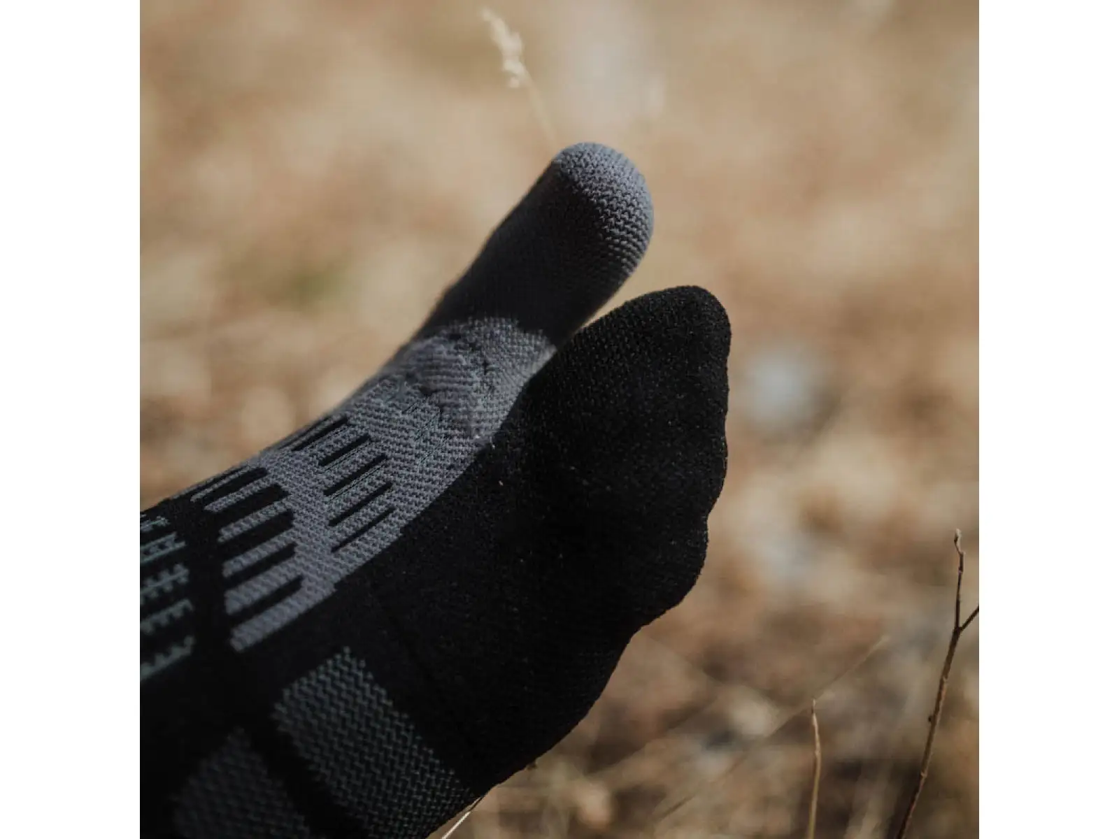 Sidas T-Free Trail skarpety biegowe Black/Grey