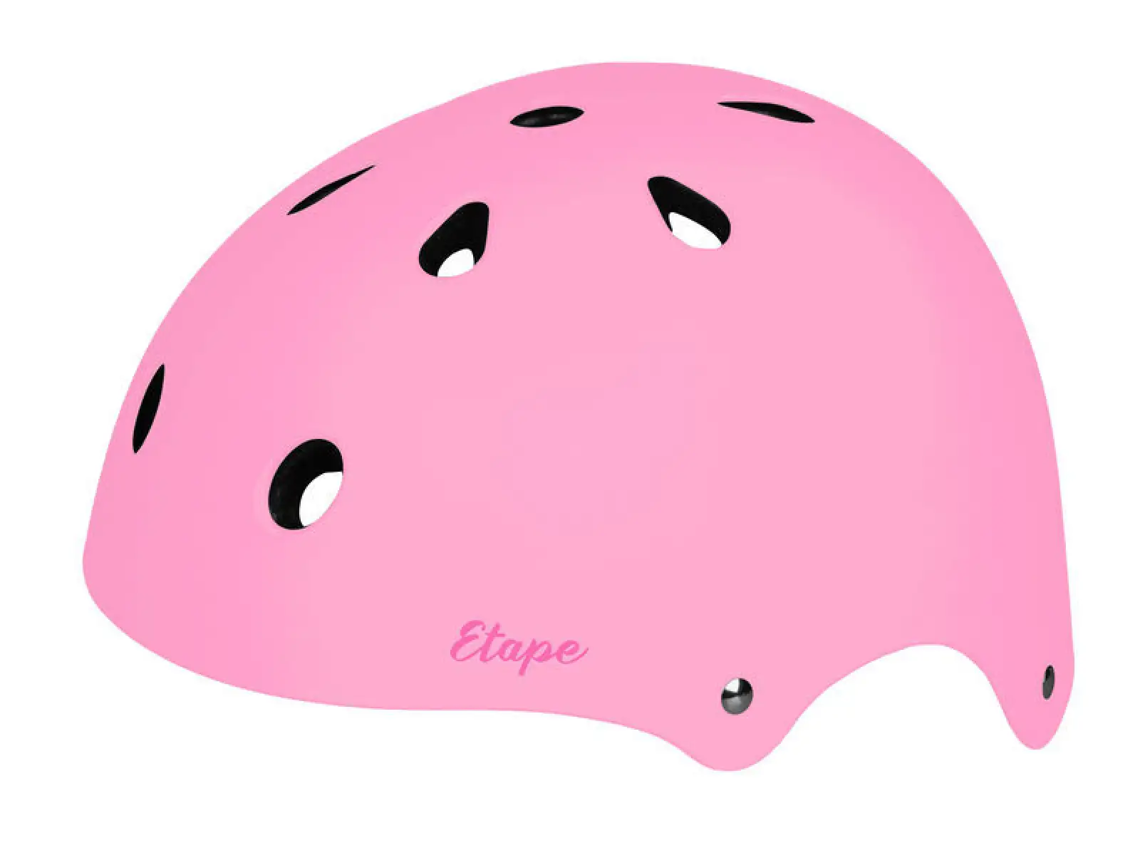 Etape Caddy kask dziecięcy różowy matowy