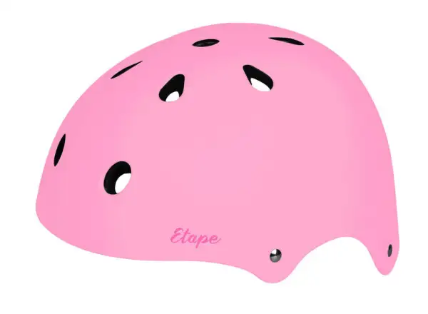 Etape Caddy kask dziecięcy różowy matowy