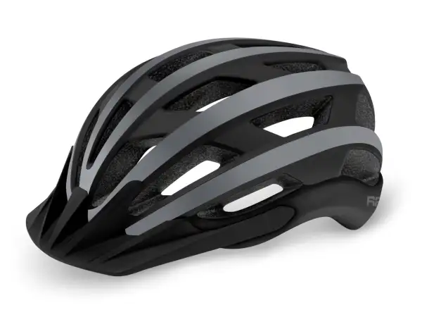 R2 Explorer kask matowa czarna/szara