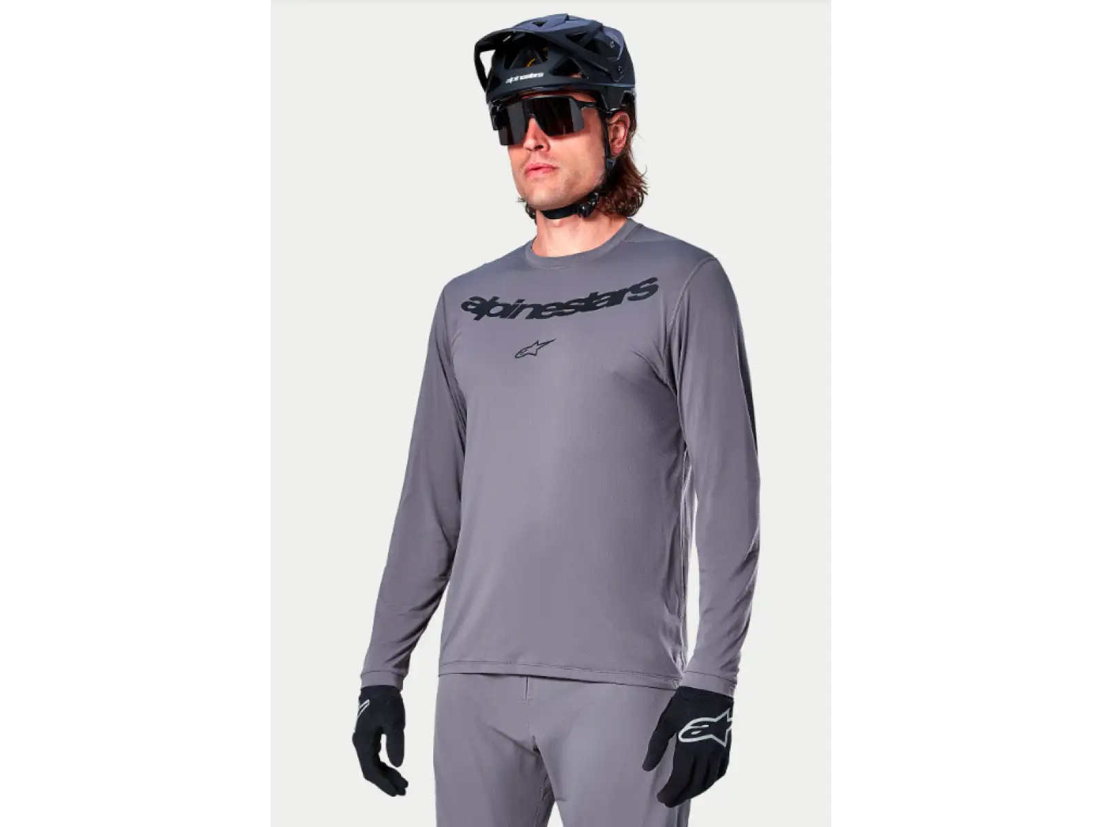 Alpinestars A-Dura Rocker męska koszulka z długim rękawem Dark Grey