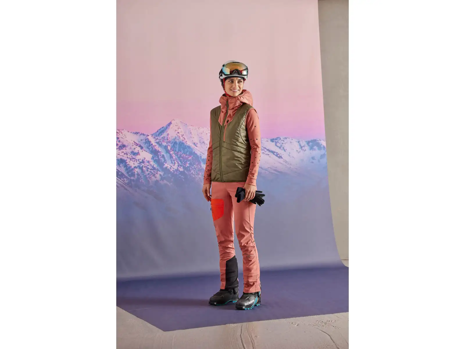 Maloja RomballoM. damskie spodnie deep sunset