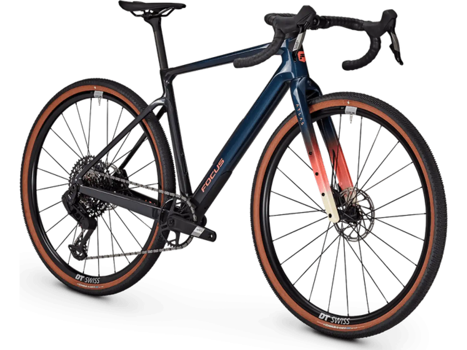 Focus Atlas 8.8 Apex rower gravelowy Azurblue/Diamondblack