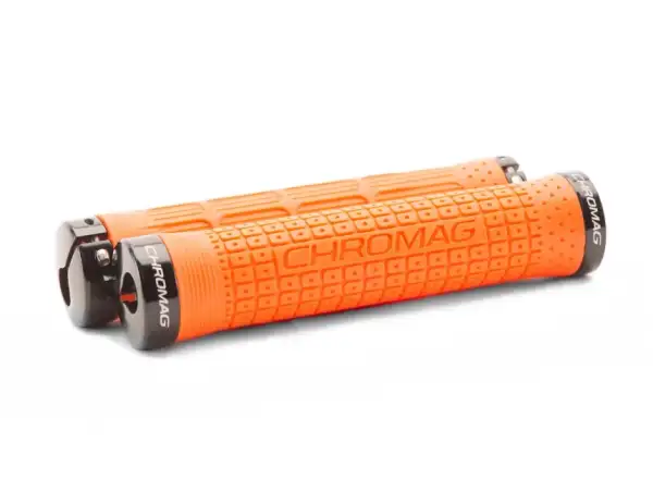 Chromag Clutch gripy pomarańczowa/czarna