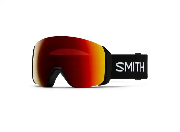 Smith 4D Mag XL gogle narciarskie Black / ChromaPop Sun Red Mirror (2 szyby)