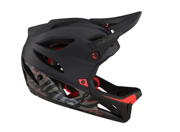 Troy Lee Designs Stage Mips kask Signature Black