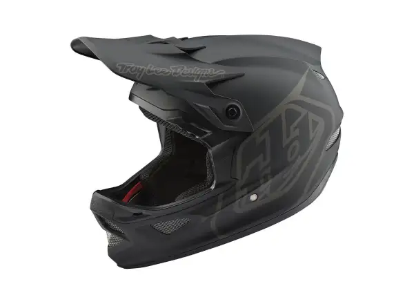 Troy Lee Designs D3 Fiberlite kask Mono black