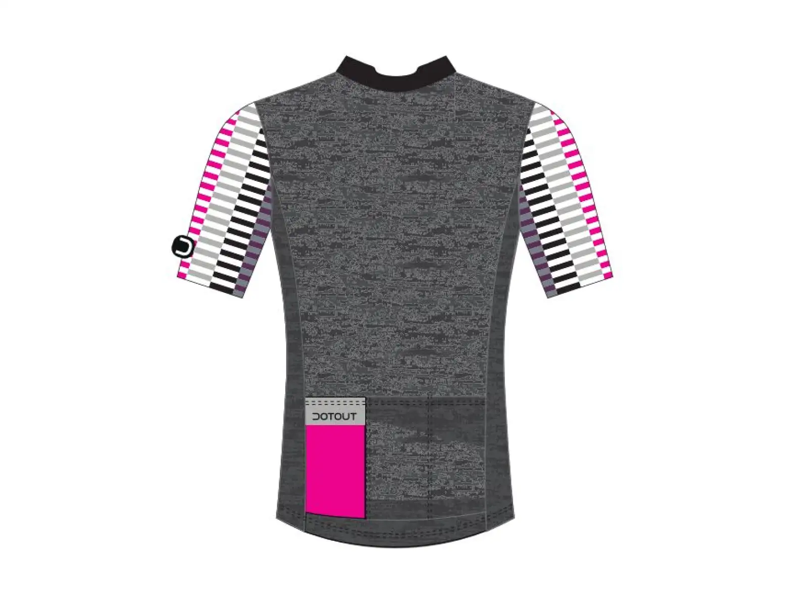 Dotout Flash męska koszulka z krótkim rękawem Melange Dark Grey