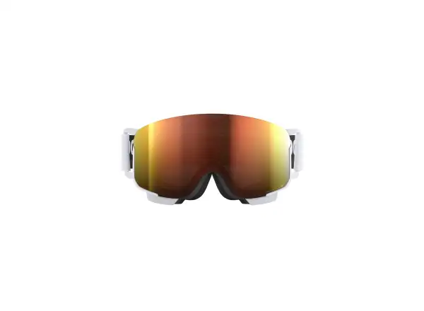 POC Nexal Mid WF gogle narciarskie Hydrogen White/Partly Sunny Orange