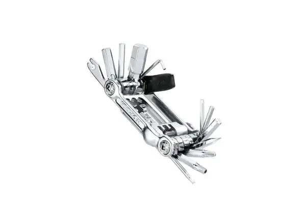Topeak Mini 20 Pro multitool 23 funkcji z pokrowcem srebrna