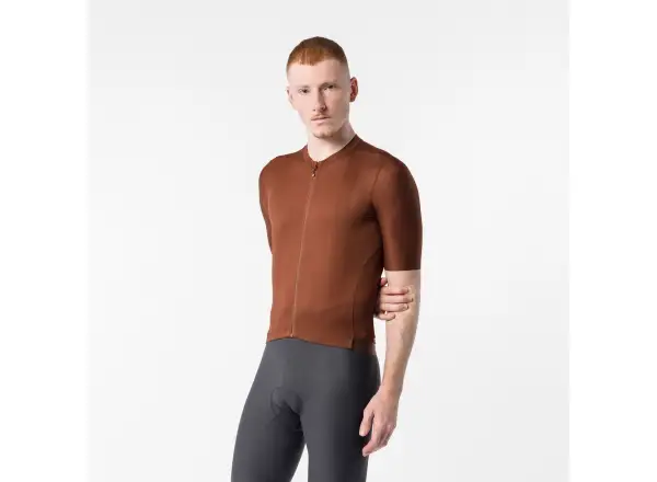 Castelli Espresso 2 męska koszulka rowerowa krótki rękaw Deep Mocha