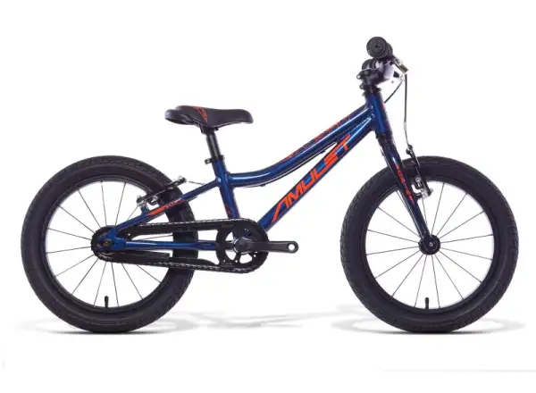 Amulet 16 Mini Superlite dark blue metalic/orange shiny rower dziecięcy