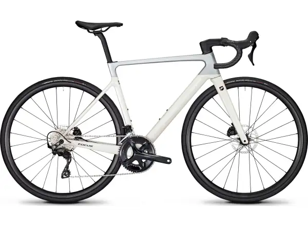 Focus Izalco MAX 8.7 DI rower szosowy Silver Glossy/White Metallic Glossy