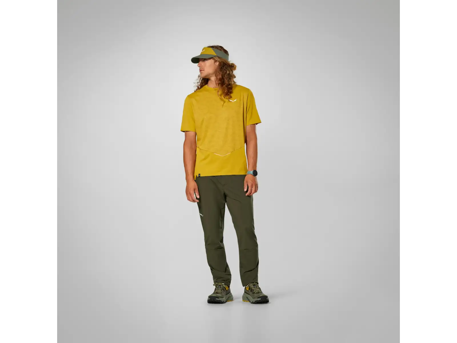 Salewa Pedroc Tech Dry męska koszulka Olive Oil
