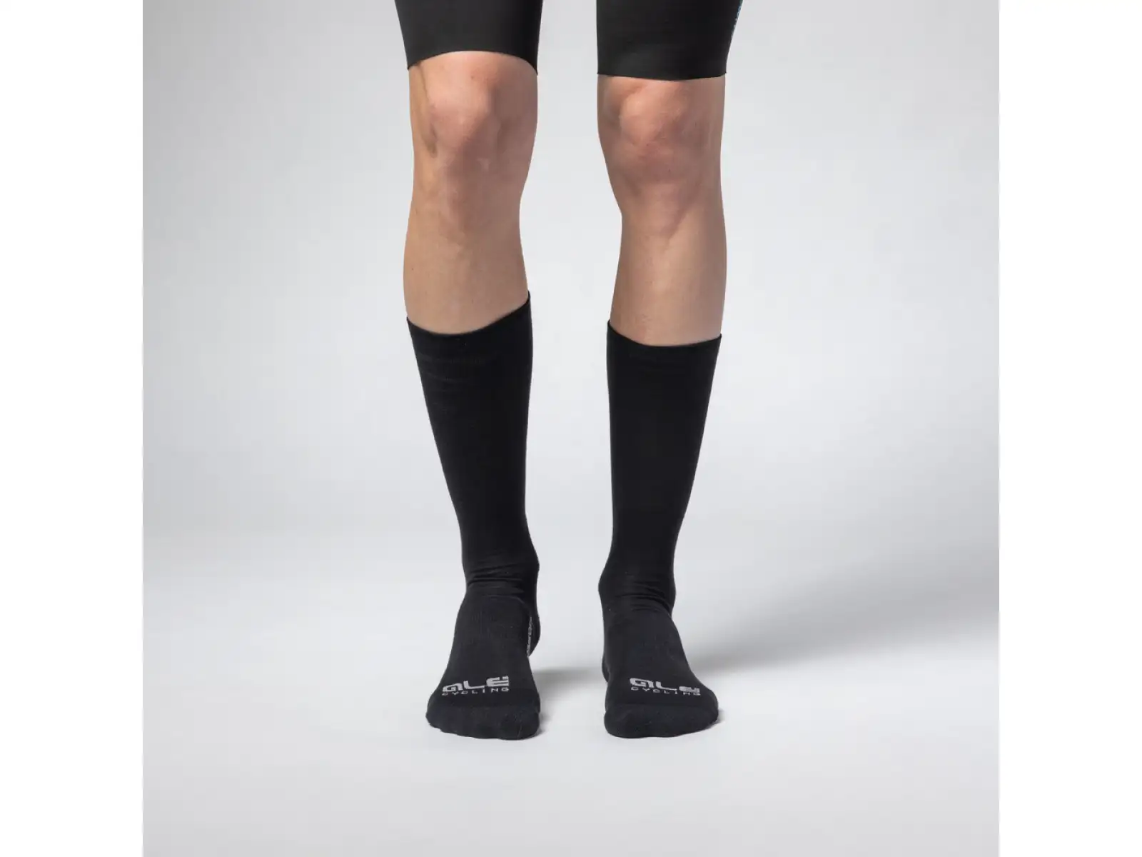 ALÉ Thermo 2.0 zimowe skarpety rowerowe Black