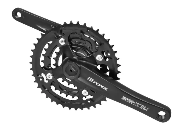 Force Eight 3.1 korby trzyrzędowe 42/32/22 zębów 175 mm czarna