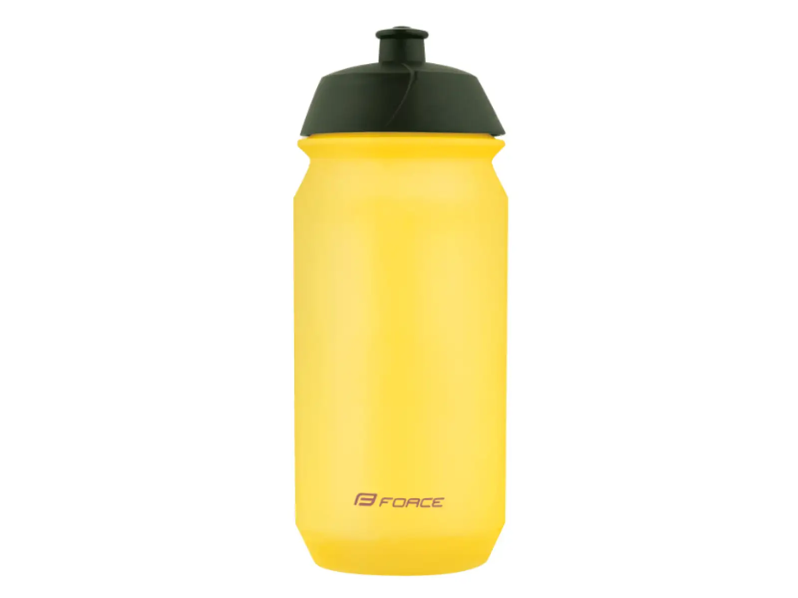 Force Ride Bike bidon rowerowy 500 ml żółty/brązowy