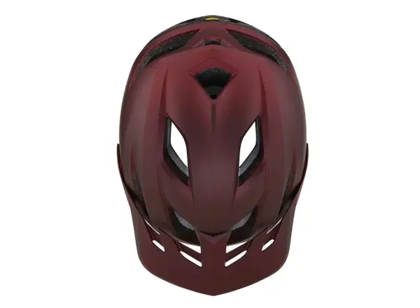 Troy Lee Designs Flowline SE MIPS kask Radian Burgundy/Charcoal