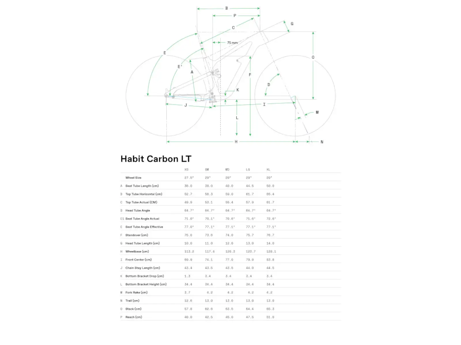 Cannondale Habit Carbon LT 1 rower górski Chalk