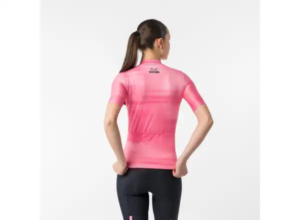 Castelli Giro109 Competizione 4 damska koszulka krótki rękaw Rosa Giro