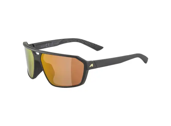 Alpina Swift okulary Black-Gold Matt